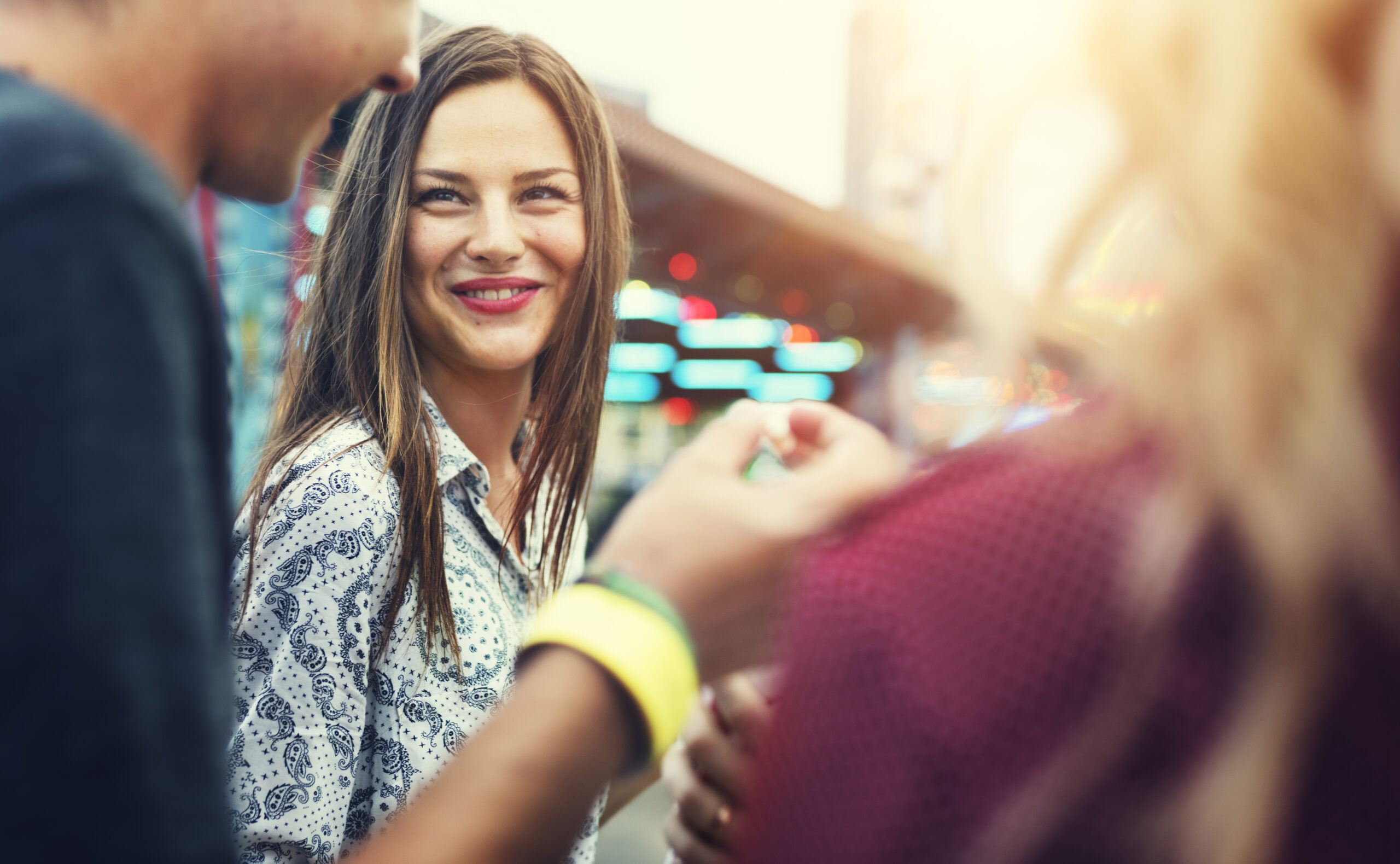 Image of a woman smiling
