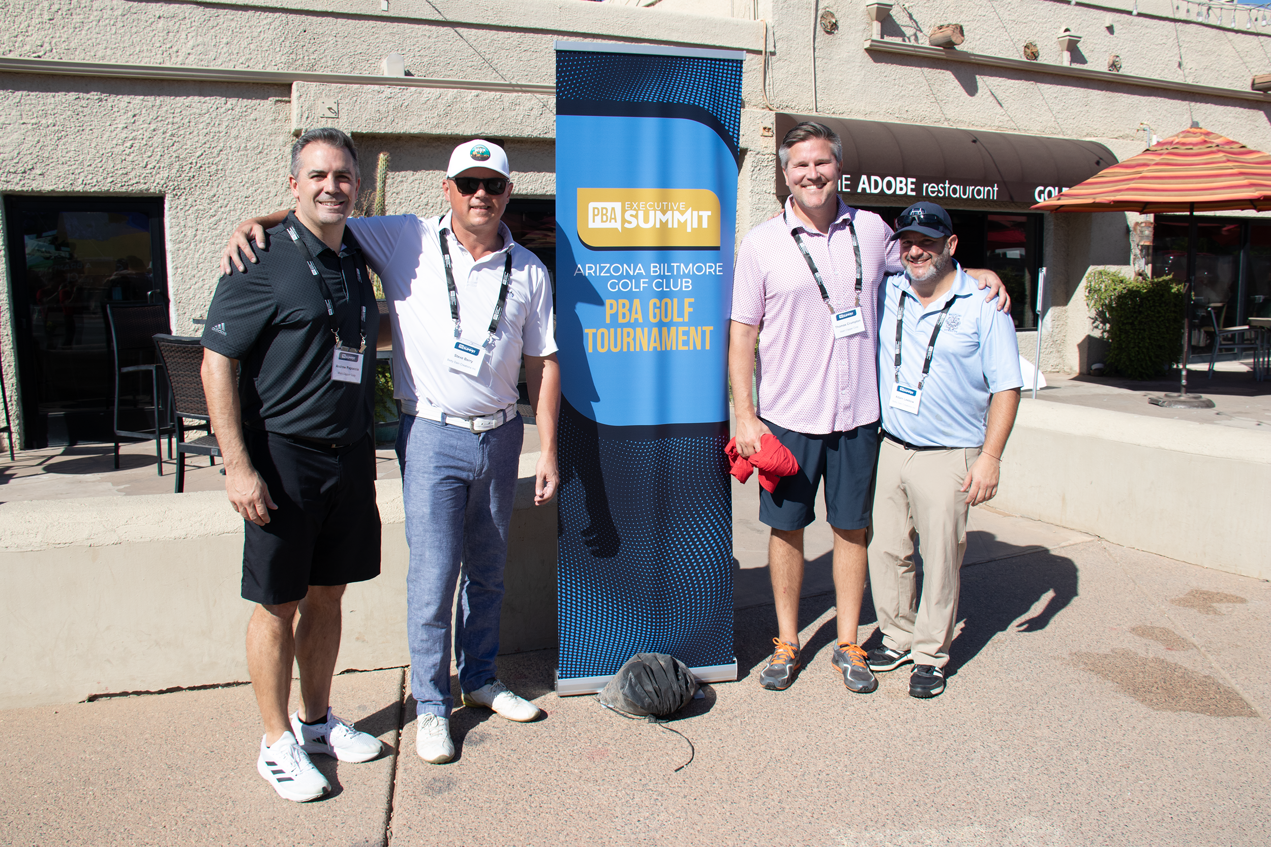 PBA Executive Summit 2023 attendees at the golf tournament at Arizona Biltmore